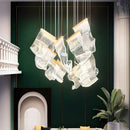 Axyaa Modern LED Pendant Chandeliers for Living Room Staircase Indoor Lighting