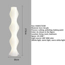 Axyaa LED Floor Lamp: Modern Vintage White Lights for Home Living Room.