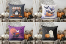 Cute Ghost Fall Market Pillow Cover by Axyaa - Home Decor for Sofa, Bedroom & Car.