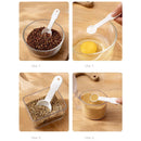 Axyaa Plastic Measuring Spoon Set Multifunctional Baking Kitchen Tools