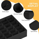 Axyaa Clothing Sock Bra Underwear Organizer Box Fabric Closet Dividers OrganizerBins