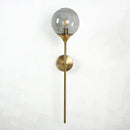 Axyaa Golden Touch Wall Sconces: Modern Glass Nordic Lighting Fixtures for Home Decor