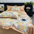 Axyaa Luxury Floral Summer Blanket: Soft, Skin-Friendly, Airy Comforter