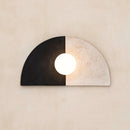 Axyaa Wabi Sabi Style Fan Wall Light for Living Room Bedroom Decor