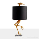 Axyaa Ostrich Table Lamp Modern Art Home Decor Light for Living Room & Bedroom