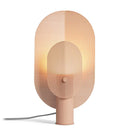 Axyaa Minimalist Grid Table Lamp - Iron Mesh Studio Desk LED Lighting
