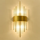 Axyaa Crystal Wall Lamp - Modern Luxury Bedroom Bedside Minimalist Hotel Lighting
