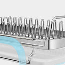 Axyaa Pull-Out Bowl & Dish Holder: Kitchen Cabinet Storage Organizer Rack