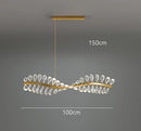 Axyaa Modern LED Pendant Chandeliers for Living and Dining Room Lighting