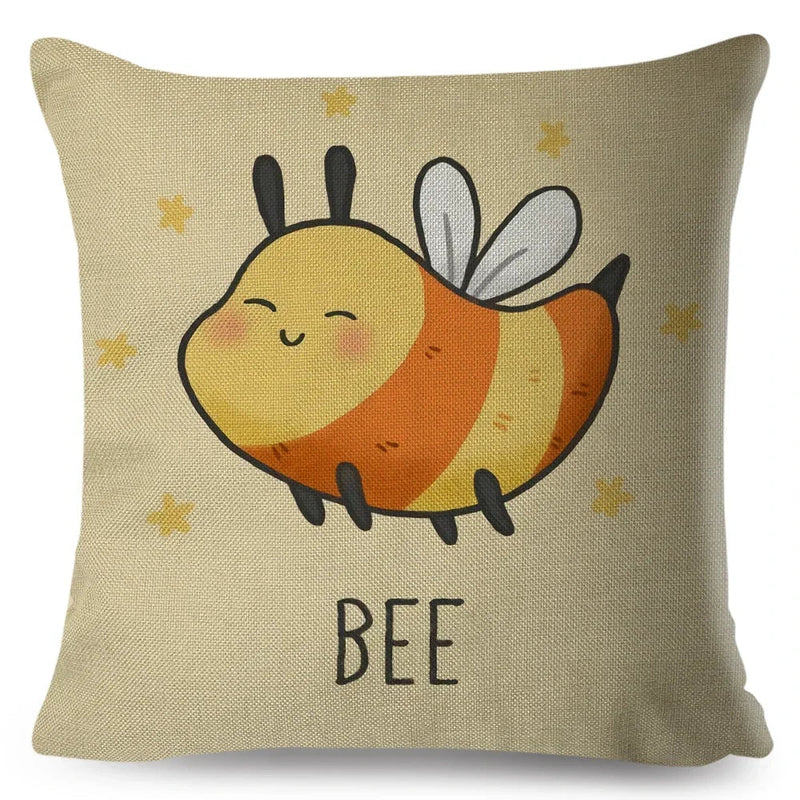 Axyaa Cartoon Cat Cushion Cover 45x45cm