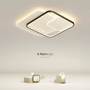 Axyaa Square LED Ceiling Lamps Modern Minimalism for Dining Room Study Lighting