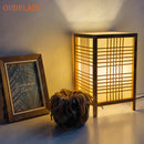 Axyaa Zen Bamboo Table Lamp for Bedroom and Living Room Zen Decor