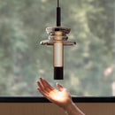 Axyaa Smoke Gray Glass Pendant Light - High-End, Light Luxury Atmosphere