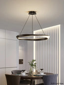 Axyaa Modern Ring Chandelier for Living Room, Bedroom, and Restaurant