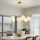 Axyaa Modern LED Glass Chandeliers - Luxury Decorative Lighting
