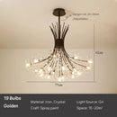 Axyaa Dandelion Crystal Pendant Light - Nordic Minimalist Design
