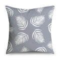 Axyaa Gray Lumbar Pillows - 45X45CM Damask Geometry Floral Stripes Plaids Print