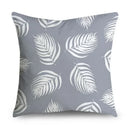 Axyaa Gray Lumbar Pillows - 45X45CM Damask Geometry Floral Stripes Plaids Print