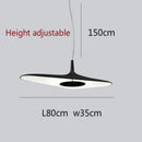 Axyaa Irregular Pendant Light for Dining Room Kitchen Living Room - Black/White