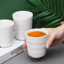Axyaa Porcelain Style Melamine Tea Mugs, Thick Plastic Water Cup Kitchen Drinkware