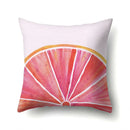 Axyaa Fruits Pattern Cushion Cover 45x45cm for Sofa Bed Living Room