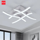 Axyaa 24W LED Modern Ceiling Chandelier for Stylish Living Room Lighting