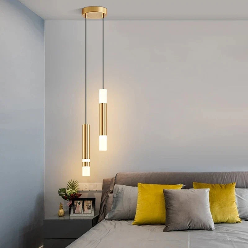 Axyaa Nordic LED Pendant Lamp for Modern Living Spaces