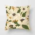 Axyaa Floral Print Office Sofa Cushion Cover - Simple & Stylish Pillow Cover