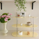 Axyaa 3 Tier Acrylic Countertop Storage Rack for Kitchen and Bathroom