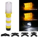 Axya Emergency Roadside Flares Kit: 3 Lighting Modes, Magnet Work Light, Rechargeable Hook