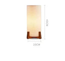 Axyaa Zen Floor Lamp with Fabric Shade for Minimalist Living Spaces