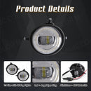 Axyaa LED Angel Eyes Fog Light DRL for Mazda 2 3 6 CX-5 CX-9 RX-8 MX-5