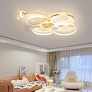 Axyaa Modern Intelligent LED Ceiling Chandelier for Living & Dining Room