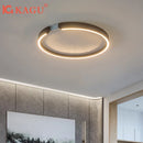 Axyaa Rose Gold Modern LED Ceiling Light Surface Mounted Minimalist Home Lighting