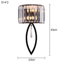 Axyaa Crystal Lamp: Postmodern Light Luxury for Living Room, Bedroom, Study, Aisle