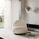 Axyaa Modern Black Gold Floor Lamp for Home Decor & Living Room
