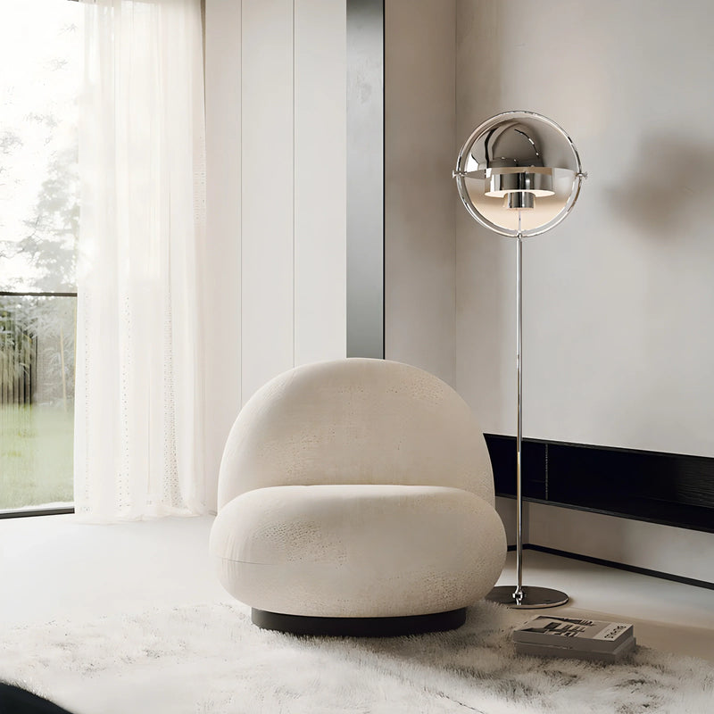 Axyaa Modern Black Gold Floor Lamp for Home Decor & Living Room