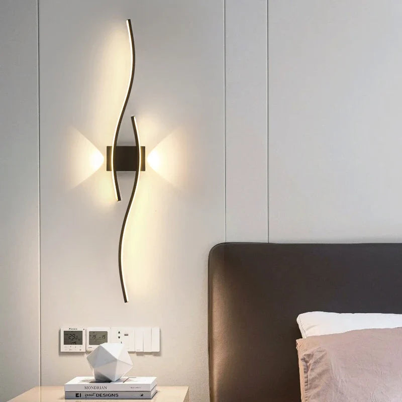 Axyaa LED Ceiling Wall Lamp Modern Simple Living Room Bedroom Lighting