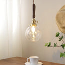 Axyaa Modern LED Glass Pendant Lights for Home Decor