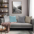 Axyaa Chenille Cushion Cover 45x45cm - Soft Luxury Decorative Throw Pillowcase