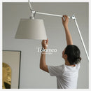 Axyaa Nordic Long Arm Rocker Floor Lamp for Office Living Room Bedroom Fishing Light