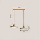 Axyaa Natural Stone LED Pendant Chandelier for Home Lighting
