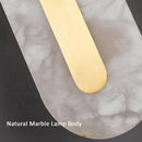 Axyaa Gold Marble LED Wall Lamp for Bedroom and Living Room