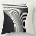 Axyaa Abstract Line Pattern Decorative Pillow Cover