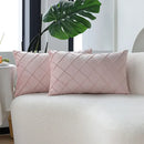 Axyaa Pink Nordic Style Sofa Cushion Cover Home Decor Pillowcase
