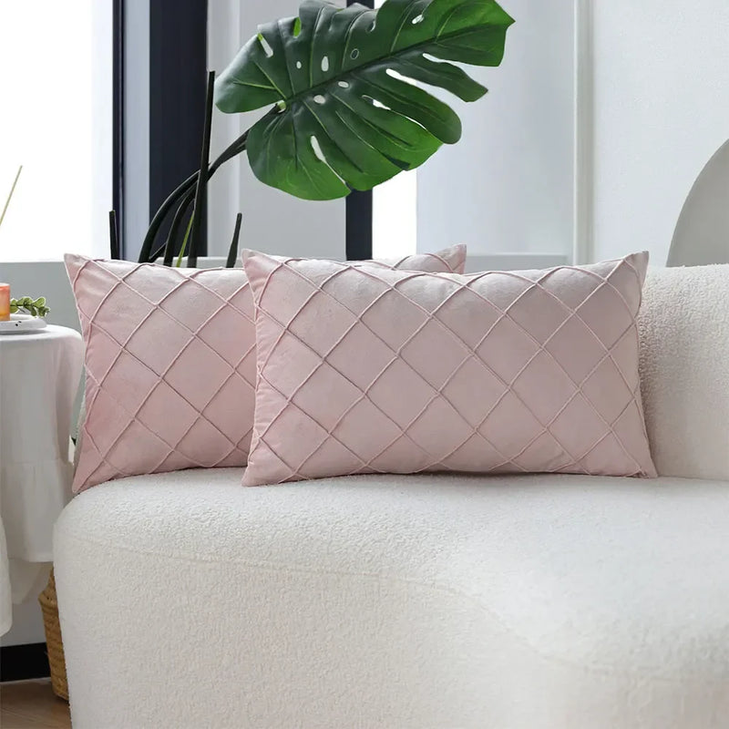 Axyaa Pink Nordic Style Sofa Cushion Cover Home Decor Pillowcase