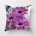 Axyaa Floral Cushion Cover - Sunflower Rose Dandelion Decorative Pillowcase