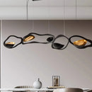 Axyaa Modern LED Pendant Chandeliers for Indoor Living and Dining Room Lighting