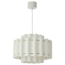 Axyaa Retro Wave Fabric Pendant Light for Designer Spaces