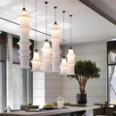 Axyaa Postmodern Silk Pendant Lamp for Bedroom and Living Room